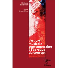 L' oeuvre musicale contemporaine à l'épreuve du concept