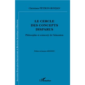 Le cercle des concepts disparus