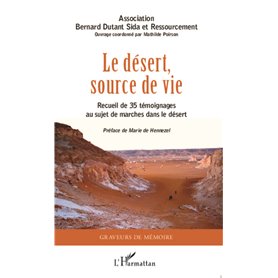 Le désert source de vie