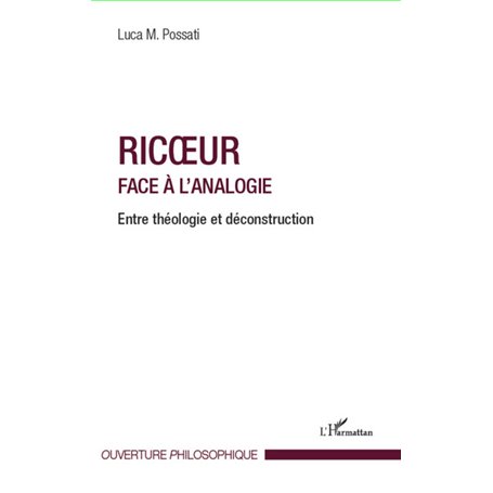 Ricoeur face à l'analogie