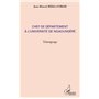 Chef de département à l'université de Ngaoundéré