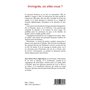 Immigrés, où allez-vous?