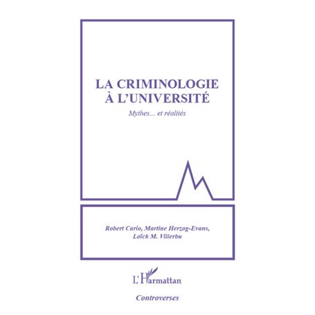 Criminologie à l'université