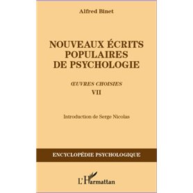 Nouveaux écrits populaires de psychologie