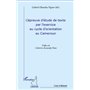 L'épreuve d'étude de texte par l'exercice au cycle d'orientation au Cameroun