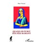 Quand on écrit dix fées ramant