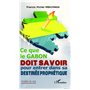 Ce que le Gabon doit savoir pour entrer dans sa destinée prophétique