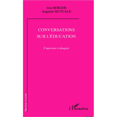 Conversations sur l'éducation