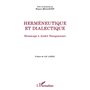 Herméneutique et dialectique