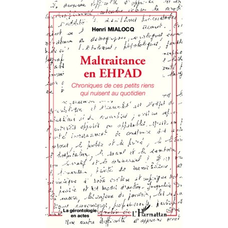 Maltraitance en EHPAD