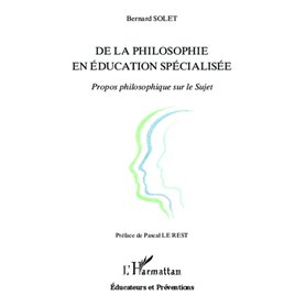 De la philosophie en éducation spécialisée