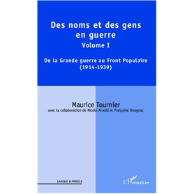 Des noms et des gens en guerre