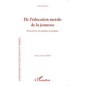 De l'éducation morale de la jeunesse