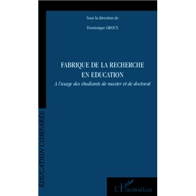 Fabrique de la recherche en éducation