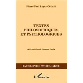 Textes philosophiques et psychologiques