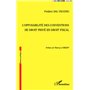 L'opposabilité des conventions de droit privé en droit fiscal