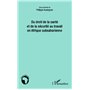 Du droit de la santé et de la sécurité au travail en Afrique subsaharienne