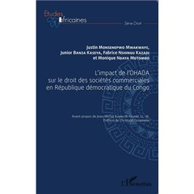 L'impact de l'OHADA sur le droit des sociétés commerciales en République démocratique du Congo