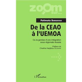 De la CEAO à l'UEMOA