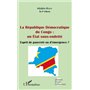 La République démocratique du Congo : un État sous-endetté (fascicule broché)