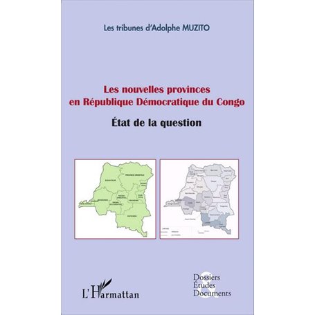 Les nouvelles provinces en République Démocratique du Congo