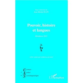 Pouvoir, histoire et langues