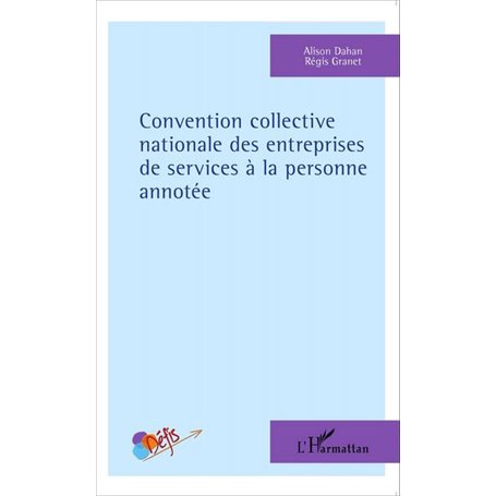 Convention collective nationale des entreprises de services à la personne annotée