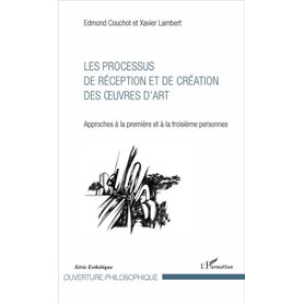 Les Processus de réception et de création des oeuvres d'art