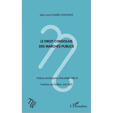 Le droit congolais des marchés publics