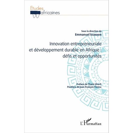 Innovation entrepreneuriale et développement durable en Afrique : défis et opportunités