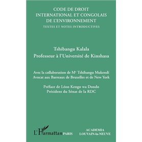 Code de droit international et congolais de l'environnement