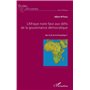 L'Afrique noire face aux défis de la gouvernance démocratique