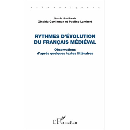 Rythmes d'évolution du français médiéval