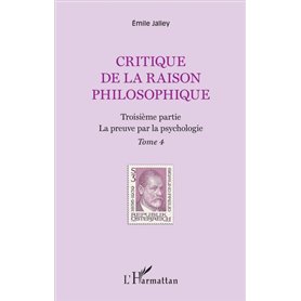 Critique de la raison philosophique