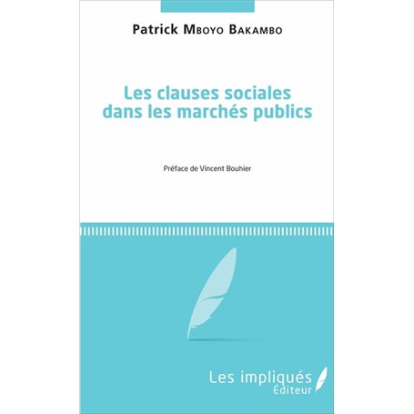 Les clauses sociales dans les marchés publics