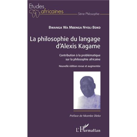 La philosophie du langage d'Alexis Kagame