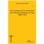 De la naissance à la renaissance de la Mission catholique au Togo