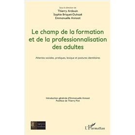 Le champ de la formation et de la professionnalisation des adultes