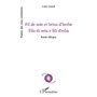 Fil de soie et brins d'herbe