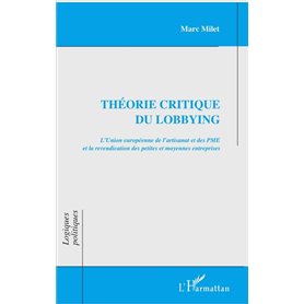 Théorie critique du lobbying