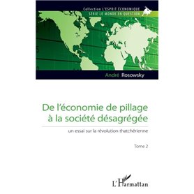 De l'économie de pillage à la société désagrégée (Tome 2)
