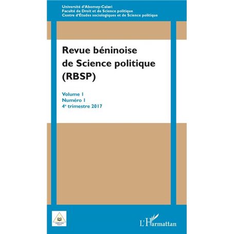 Revue béninoise de Science politique (RBSP)