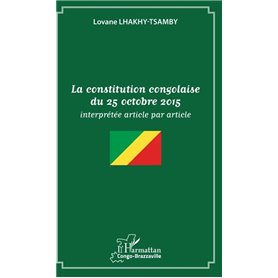 La constitution congolaise du 25 octobre 2015