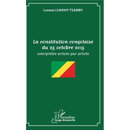 La constitution congolaise du 25 octobre 2015