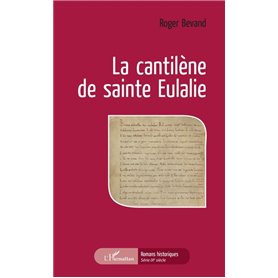 La cantilène de sainte Eulalie