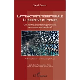 L'attractivité territoriale à l'épreuve du temps