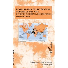 Le Grand Prix de littérature coloniale 1921-1938 :