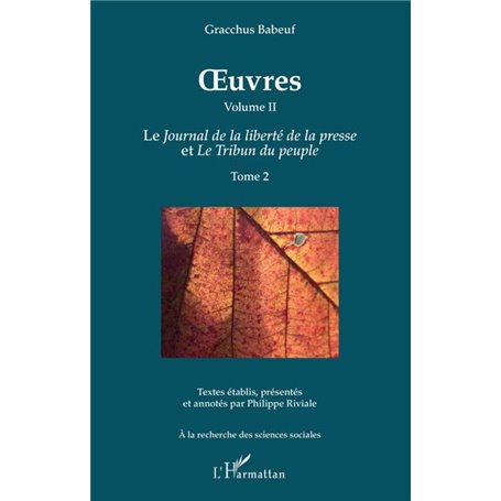 OEuvres (Grachus Babeuf) Volume II