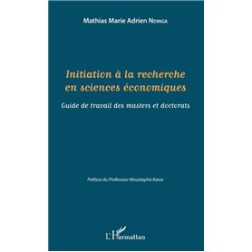 Initiation à la recherche en sciences économiques
