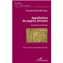 Appellations de pagnes africains